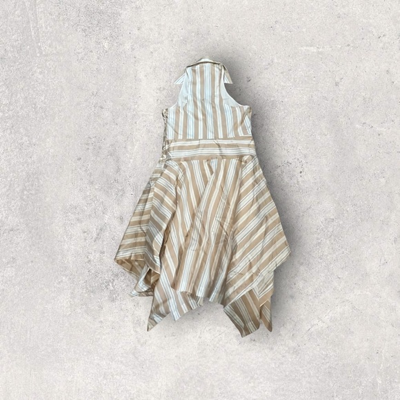 Anthropologie Maeve Asymmetrical Wrap Women’s Shirt Dress 14 - Picture 11 of 13